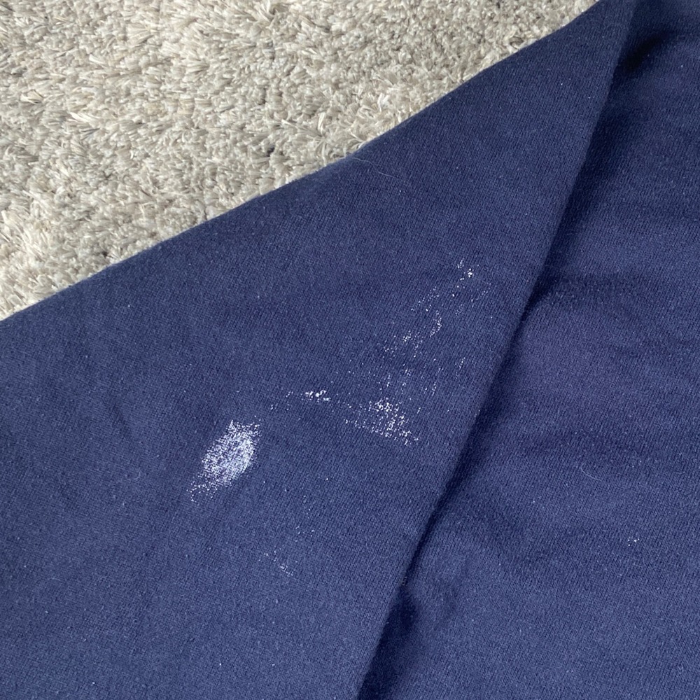 Vintage Tultex Sweatshirt Mens XL Navy Blue Polar Bear Embroidered Crewneck‎ 90s - Picture 7 of 10
